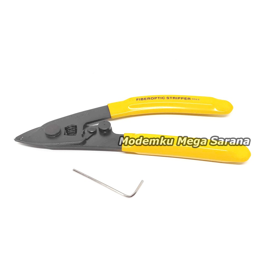 Fiber Optic Stripper CFS-2 Tang Kupas Kabel Fiber Optik 2  Lubang