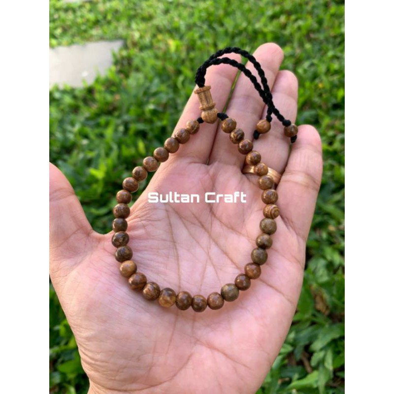 GELANG TASBIH KAYU GAHARU 33 ORIGINAL