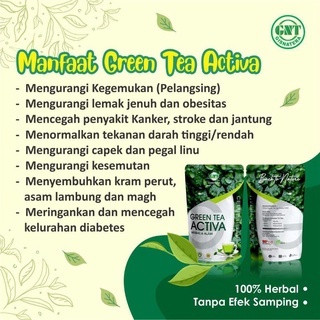 

COD ✅ Teh pelangsing GREEN TEA ACTIVA DETOX TEA & SLIMMING TEA TEH DIET REMPAH ∣ Teh Hijau Diet Green Tea Matcha Kualitas Premium Pelangsing Herbal Organik