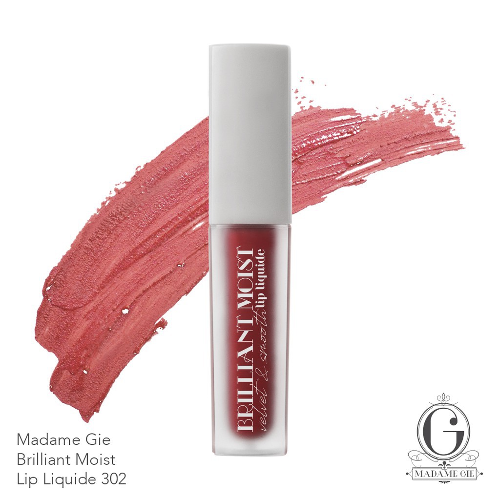 Madame Gie Briliant Moist Velvet &amp; Smooth Lip Liquide - Lip Cream