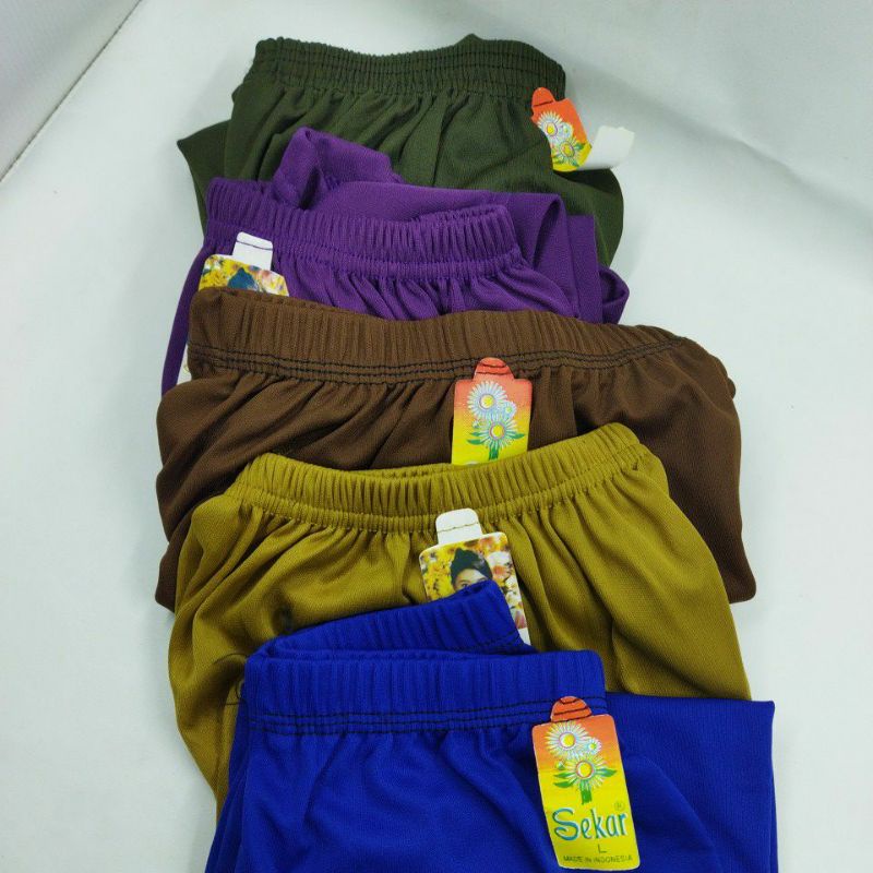 Celana short Celana strit pendek wanita L jumbo  legging pendek dalaman celana pendek stretch/alexa