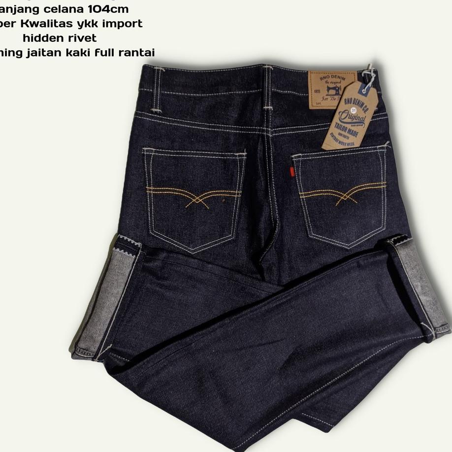 Special Price.. CELANA DENIM SELVEDGE KAKU//SELVEDGE 15 OZ//RAW DENIM//DENIM SELVEDGE