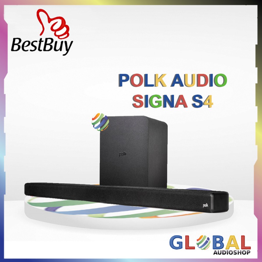 Soundbar Atmos Polk Audio Signa S4 S 4 Original Garansi