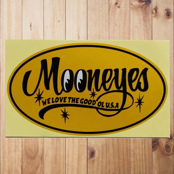 

Sticker Mooneyes We Love The Good OL USA