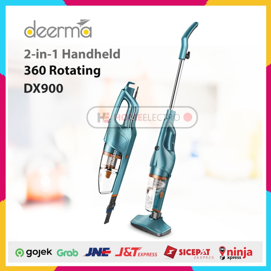 Deerma DX900 Penyedot Debu 2-in-1 Handheld Vacuum Cleaner - Hijau