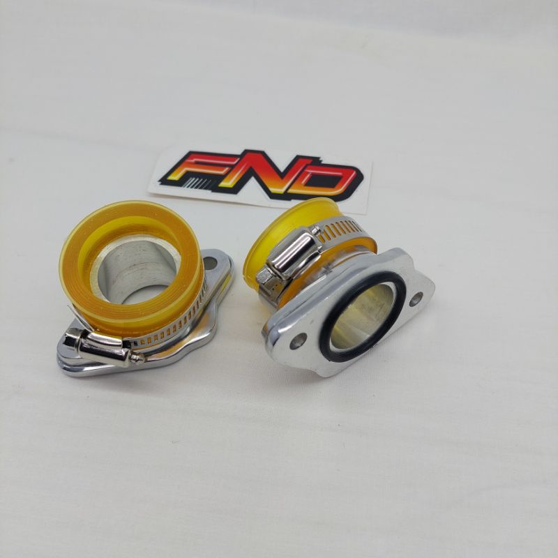 INTAKE MANIPOL MANIPUL KARBURATOR TIGER DAN PE 30 RACING MIRING TEFLON PNP CB