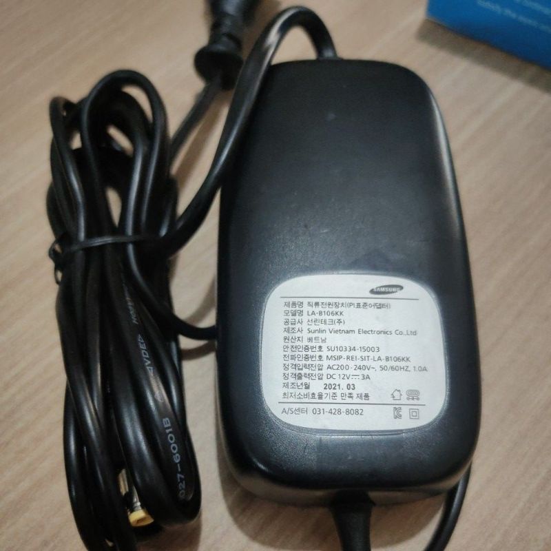 adaptor 3a 12v Samsung kt oval original korea