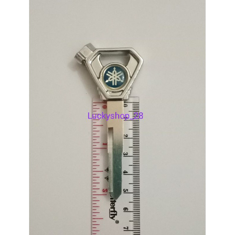 Bahan kunci motor variasi Yamaha Xeon + tutup magnet ( KANAN )-1