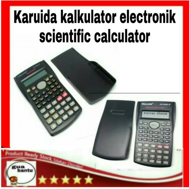 

Karuida Kalkulator Elektronik Scientific Calculator - 82MS - Black