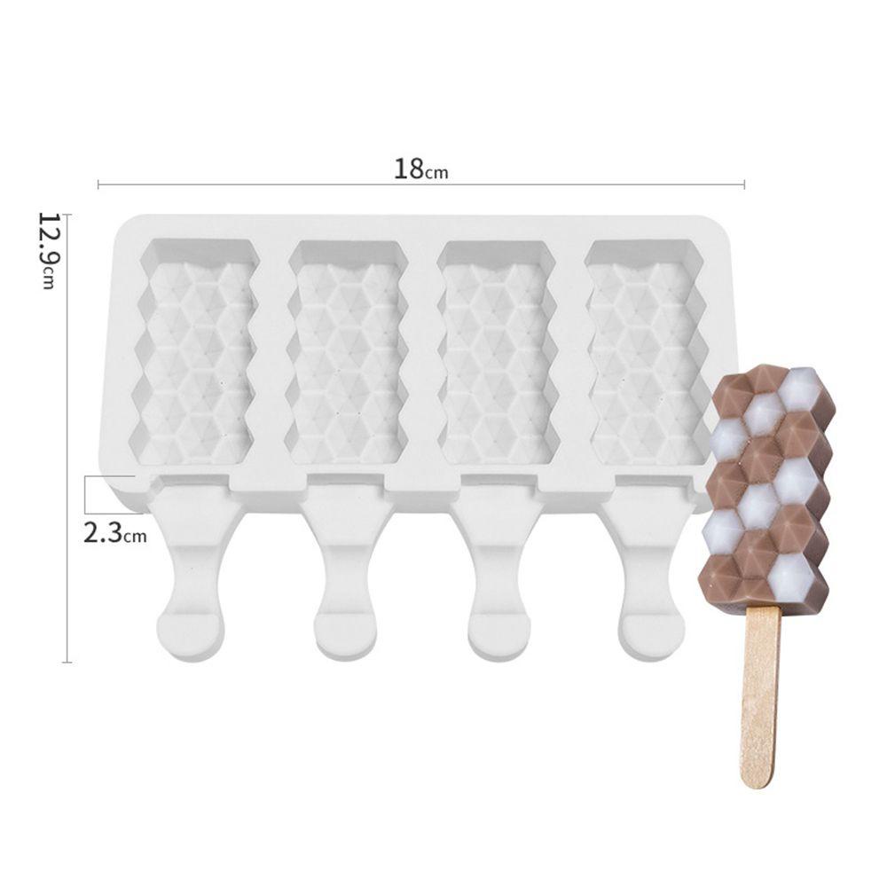 Solighter Cetakan Es Krim 3D Popsicle Mold Handmade Ice Cream Maker