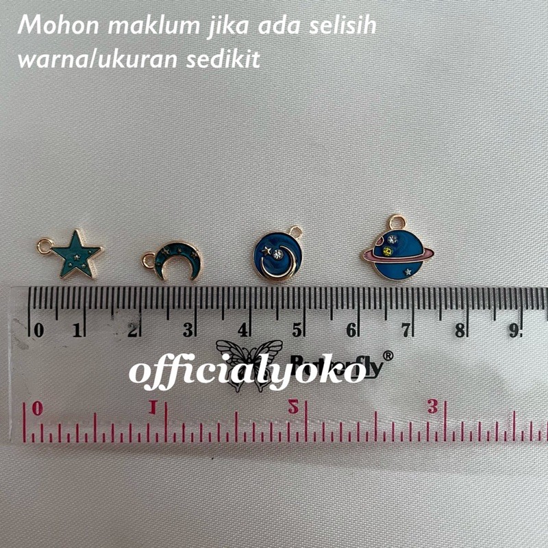 Charm Edisi Planet (ukuran di gambar)