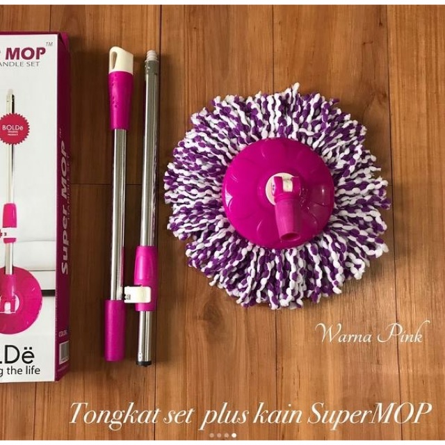 Handle Set Super MOP Original  Bolde (Handle + Head + Refil)