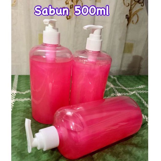 Sabun Cair 500ml / sabun badan BPOM  / sabun pink /sabun whitening