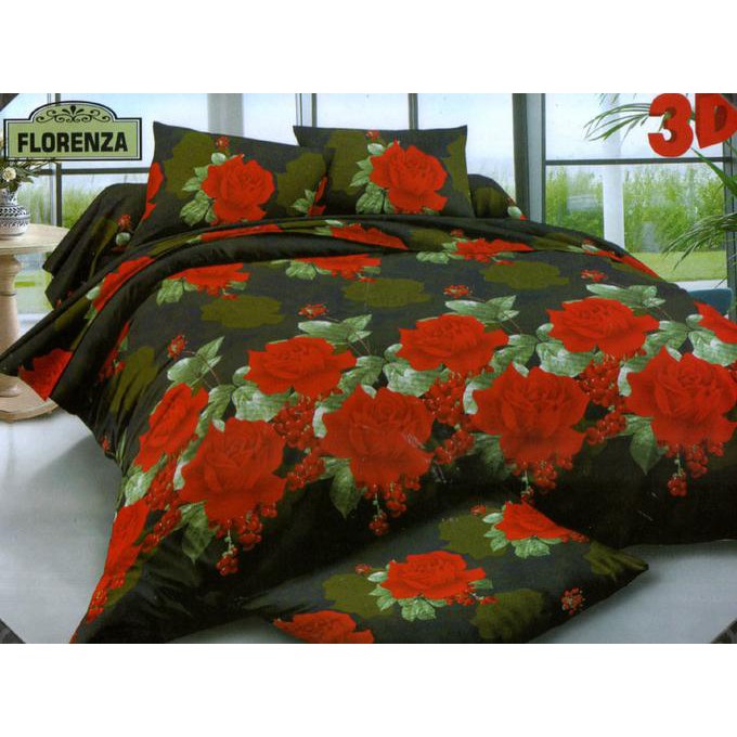 TERPOPULER  Sprei Endless Love ukuran 180x200 - Florenza