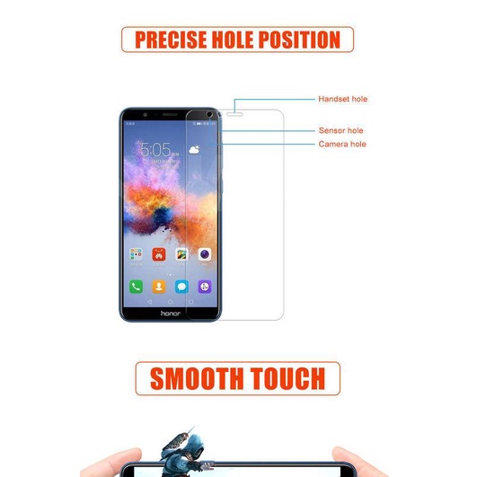 9H Protective Glass on For Huawei Honor 7A 7X 7C 7S Tempered Screen Protector For Honor 8X 8A 8C 8S 9X 9A 9C 9S Glass Film Case