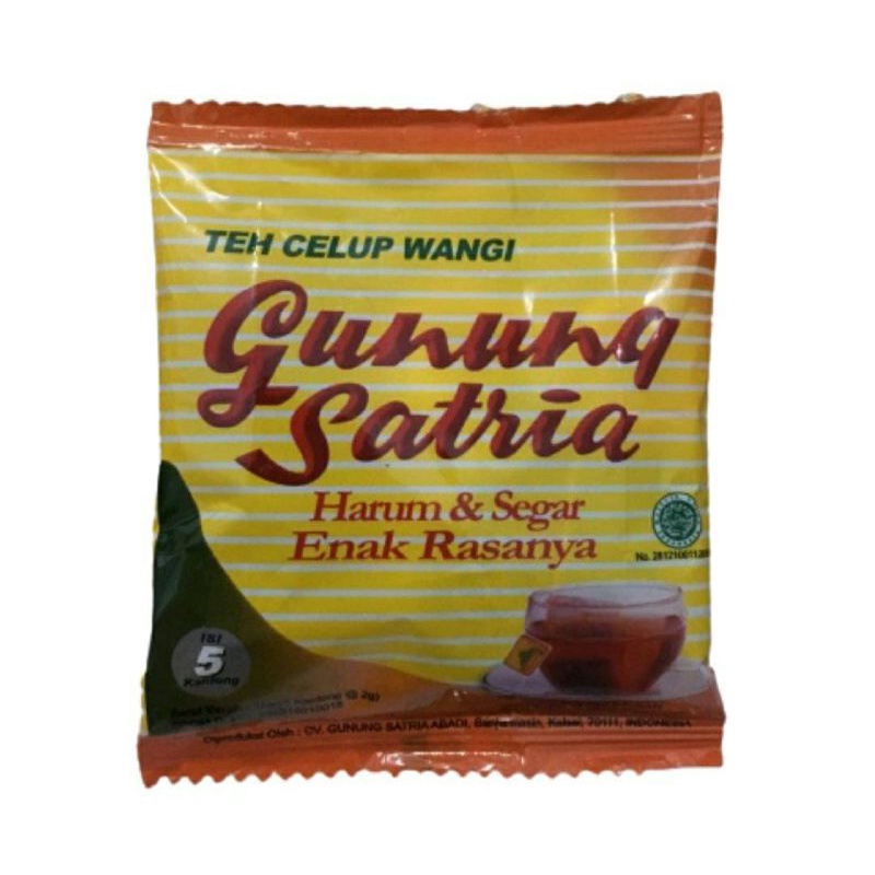 

TEH GUNUNG SATRIA SACHET KHAS BANJARMASIN