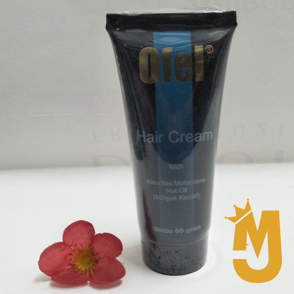 Ofel Hair Cream with Aleurites Molaccana (Minyak Kemiri) 60g