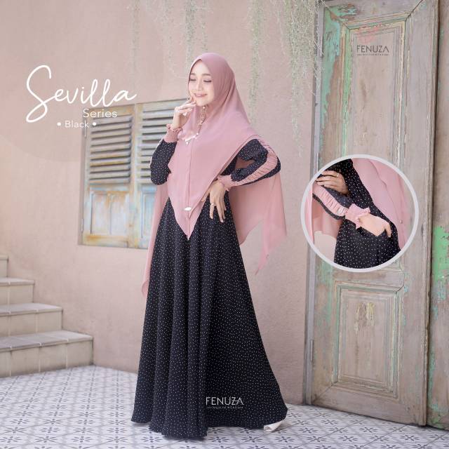 GAMIS POLKADOT SEVILLA BY FENUZA