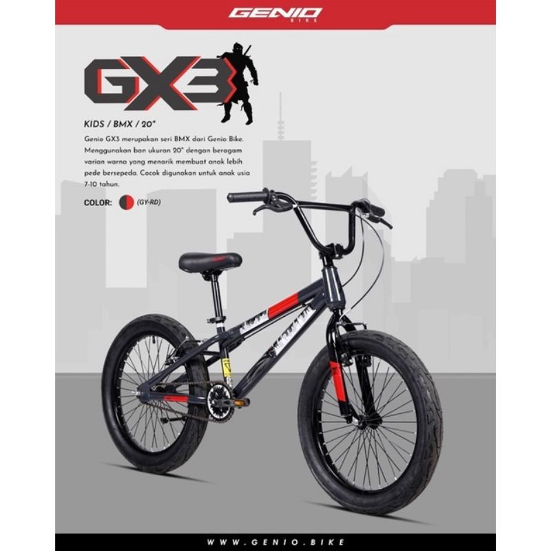 BMX 20" GENIO GX-3
