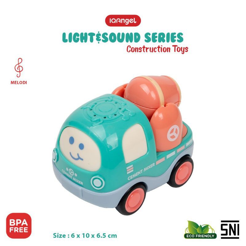 TOYS | IQANGEL / iq angel Construction Truck Toys NEW MAINAN MOBIL MAINAN