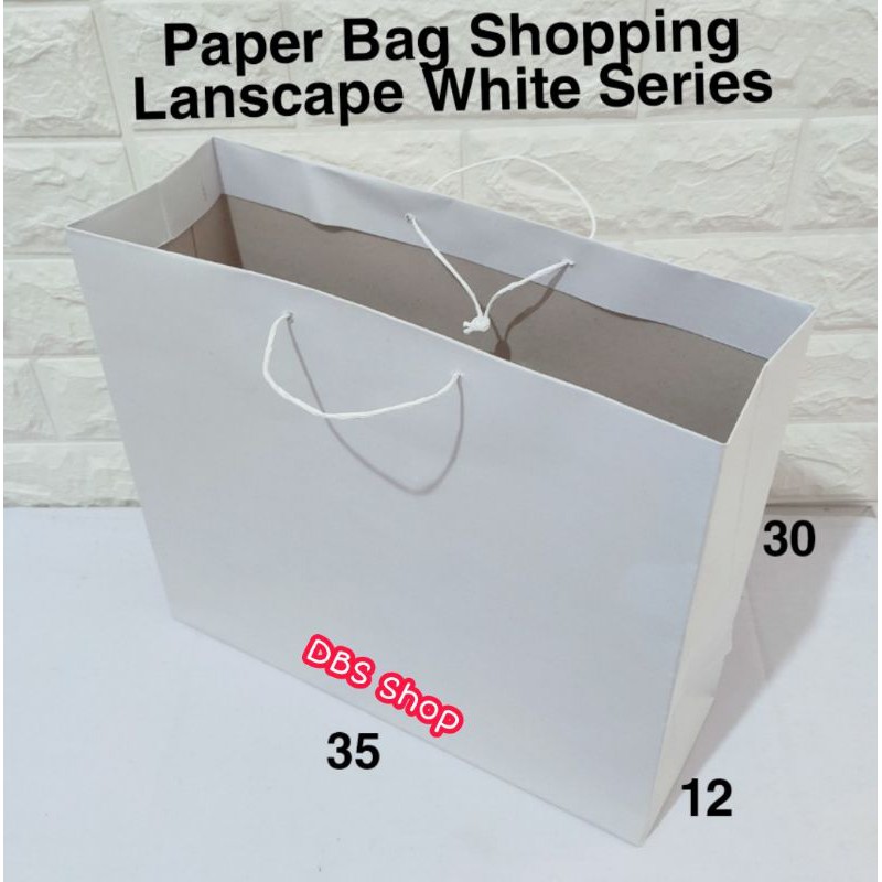 

Paperbag shopping Landscape White Series (35.12.30)