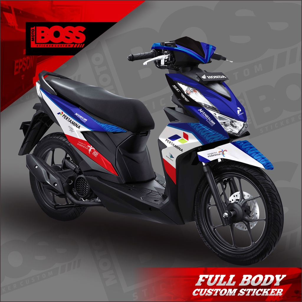 Decal Sticker Honda Beat deluxe 2020 2021 2022 Full Body Sticker Decal All New beat fi 2020 Deluxe t