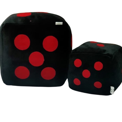 Boneka Dadu 20x20cm / Bantal Dadu
