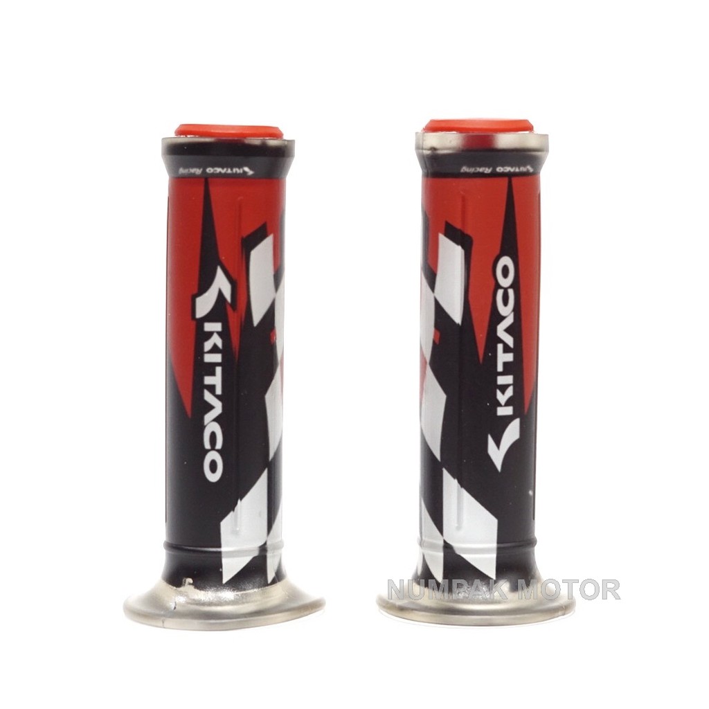 Karet Gas Empuk/Hand grip Motor Variasi - Untuk Semua Motor Beat'-Merah