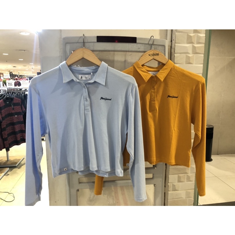 KEMEJA 3SECOND CROPTEE WANITA NEW ORIGINAL 100%