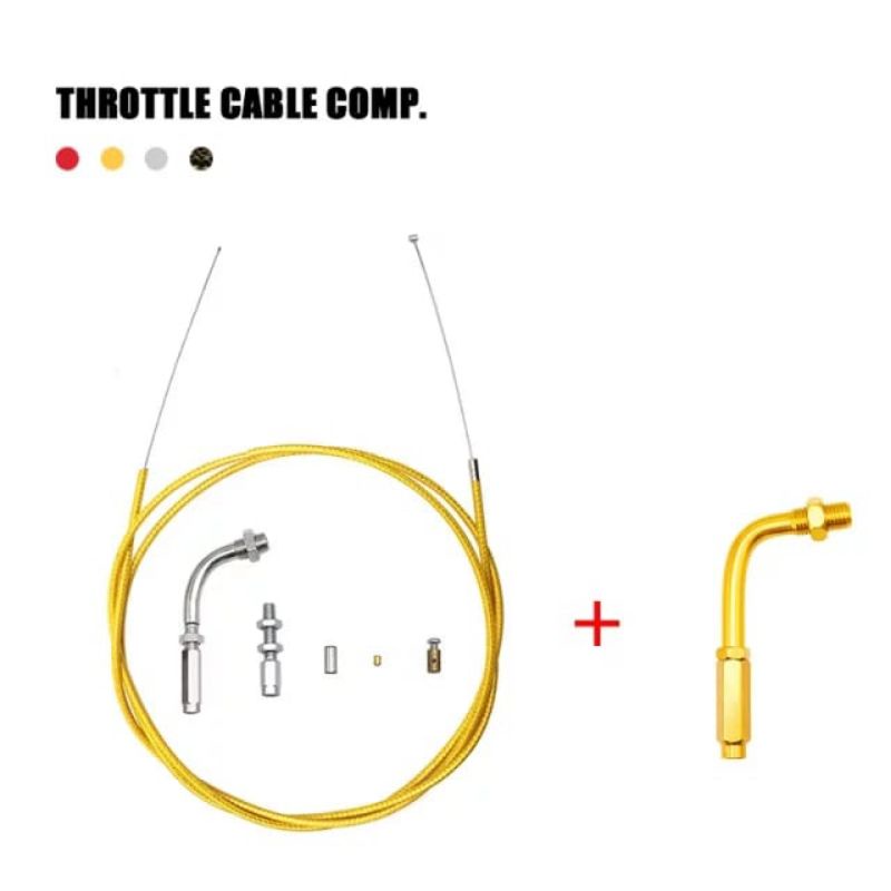 Kabel Gas Serat Thailand 190cm Kabel Gas Carbon Plus L Gas By Domino Italy