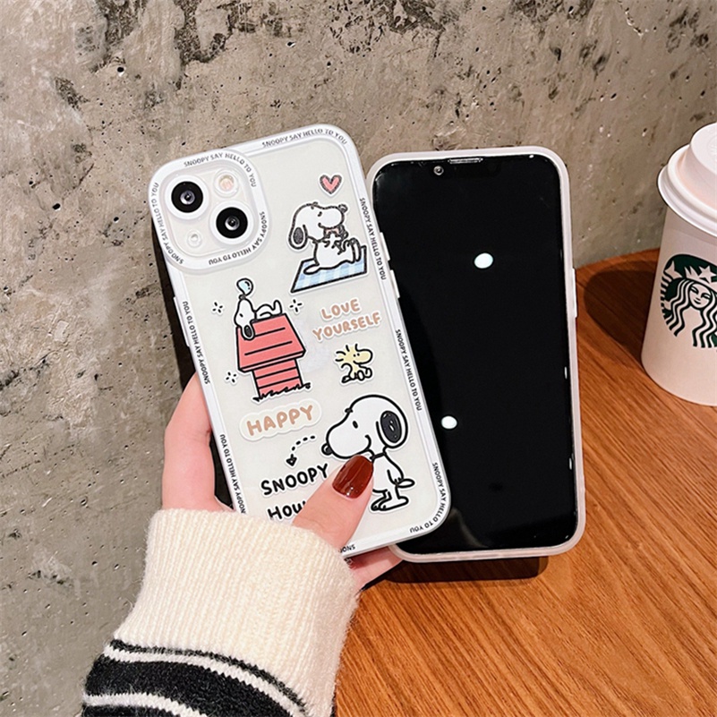 Casing Silikon Xiaomi Redmi Note 11 11s 10s 10 9 8 Pro 10C 10A 10 9 9A 9C 9T Mi 11 Lite 11T Pro Poco F3 X3 NFC Pro Motif Anjing Lucu