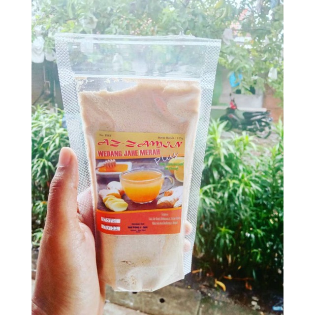 

ASLI WEDANG JAHE MERAH/JAHE MERAH BUBUK INSTAN 125 G SUDAH SERTIFIKAT HALAL DAN PIRT