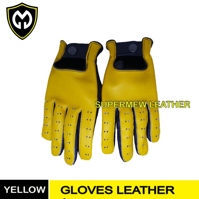 GLOVES LEATHER CLASIC SARUNG TANGAN KULIT MOTOR