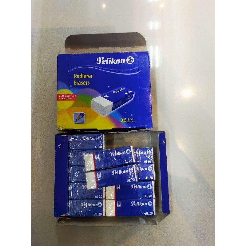 

Penghapus Pensil Pelikan AL 20 / Penghapus Pensil / Pencil