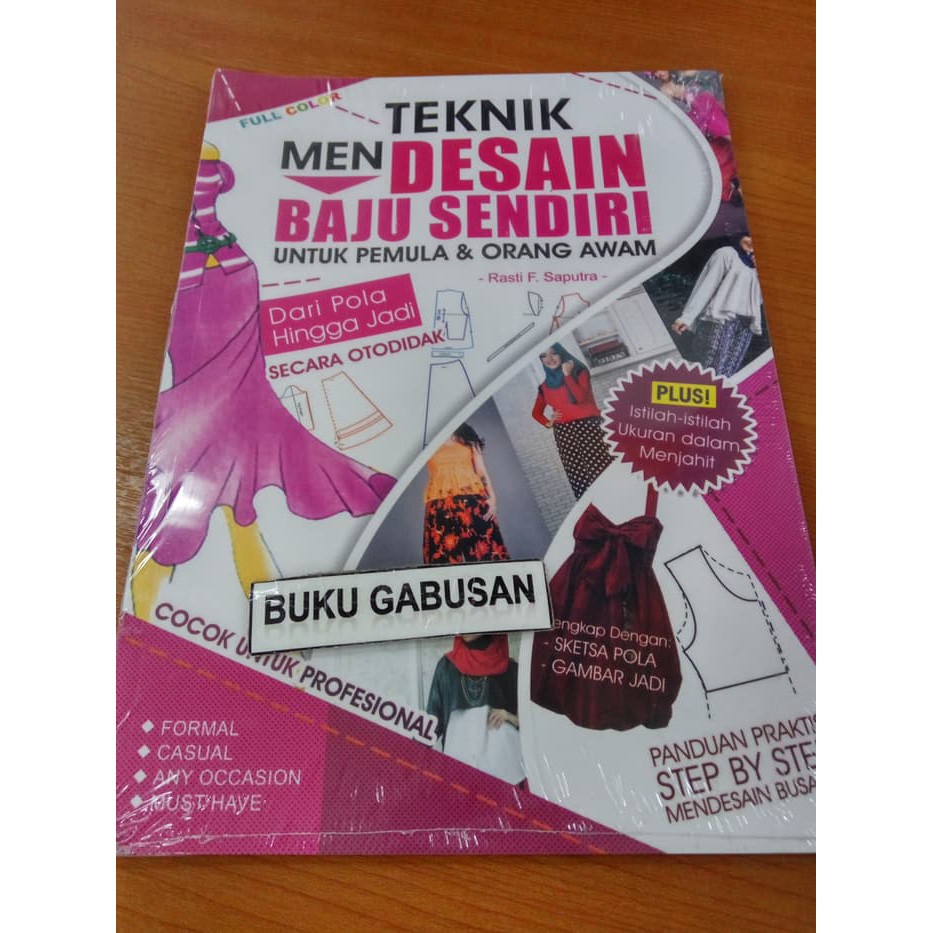 Buku Menjahit Mendesain Sendiri Baju Trendy Anak Untuk Hobi Dan