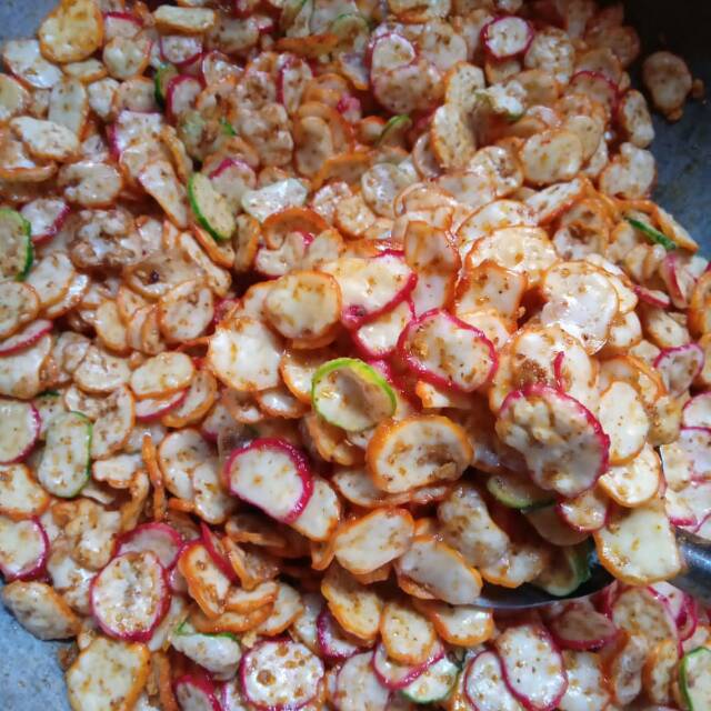 

Krupuk judes pedas manis