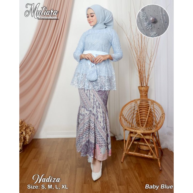 KEBAYA ORIGINAL//BLOUSE NADIZA//By Mutiara Collection