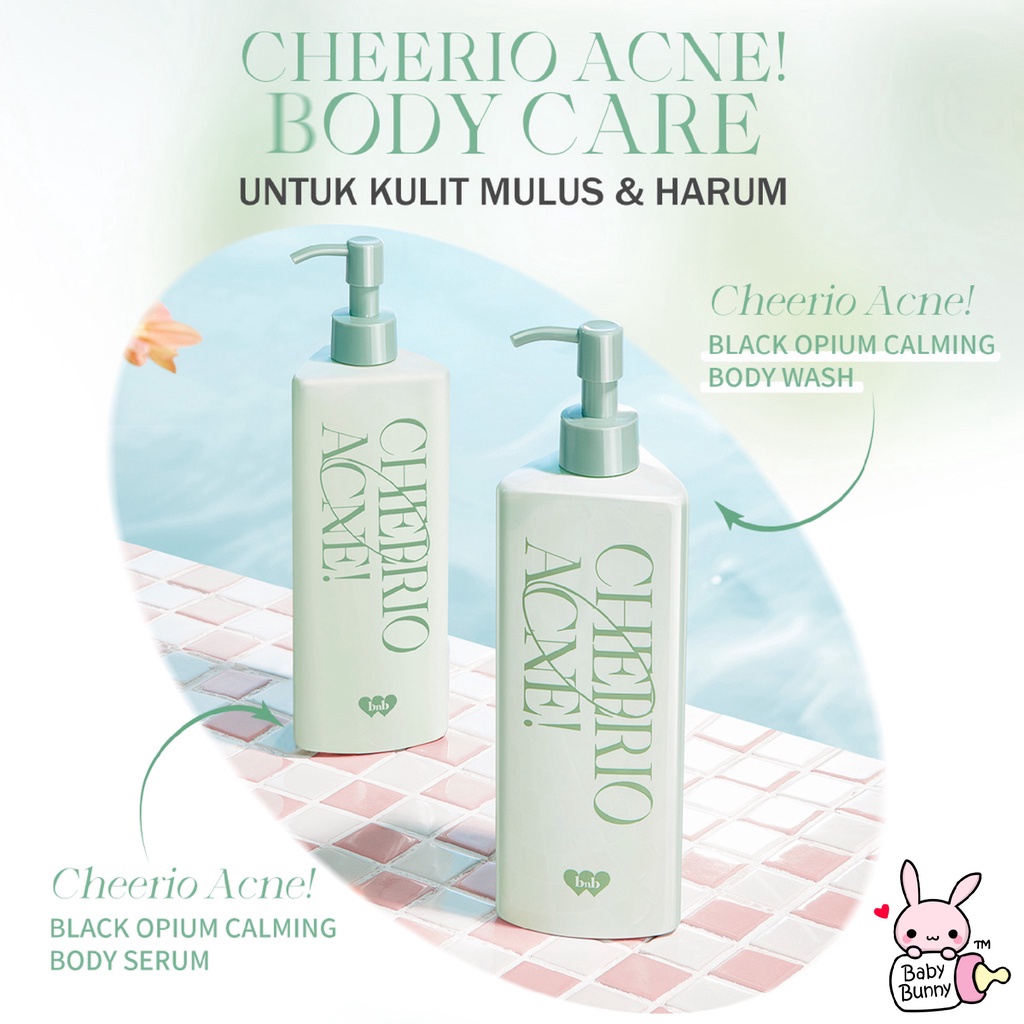 ❤ BELIA ❤ BNB Barenbliss Brightening &amp; Calming Body Wash &amp; Body Serum - Sabun Mandi Cair | BPOM