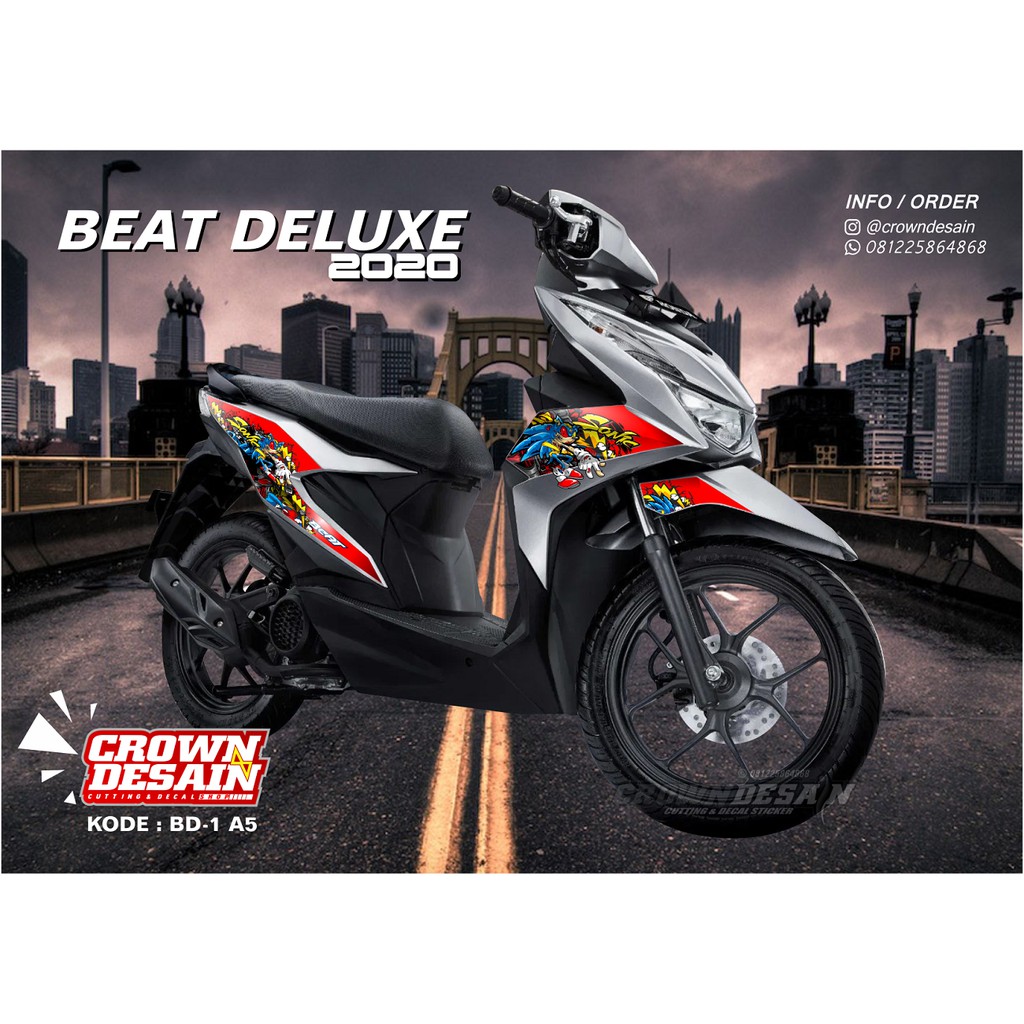 STRIPING BEAT DELUXE 2020 STICKER STRIPING HONDA BEAT DELUXE 2020 AKSESORIS MOTOR Shopee Indonesia