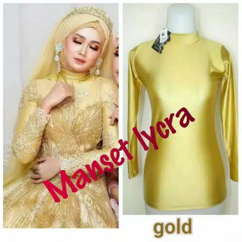 Manset lycra pengantin || manset lycra premium