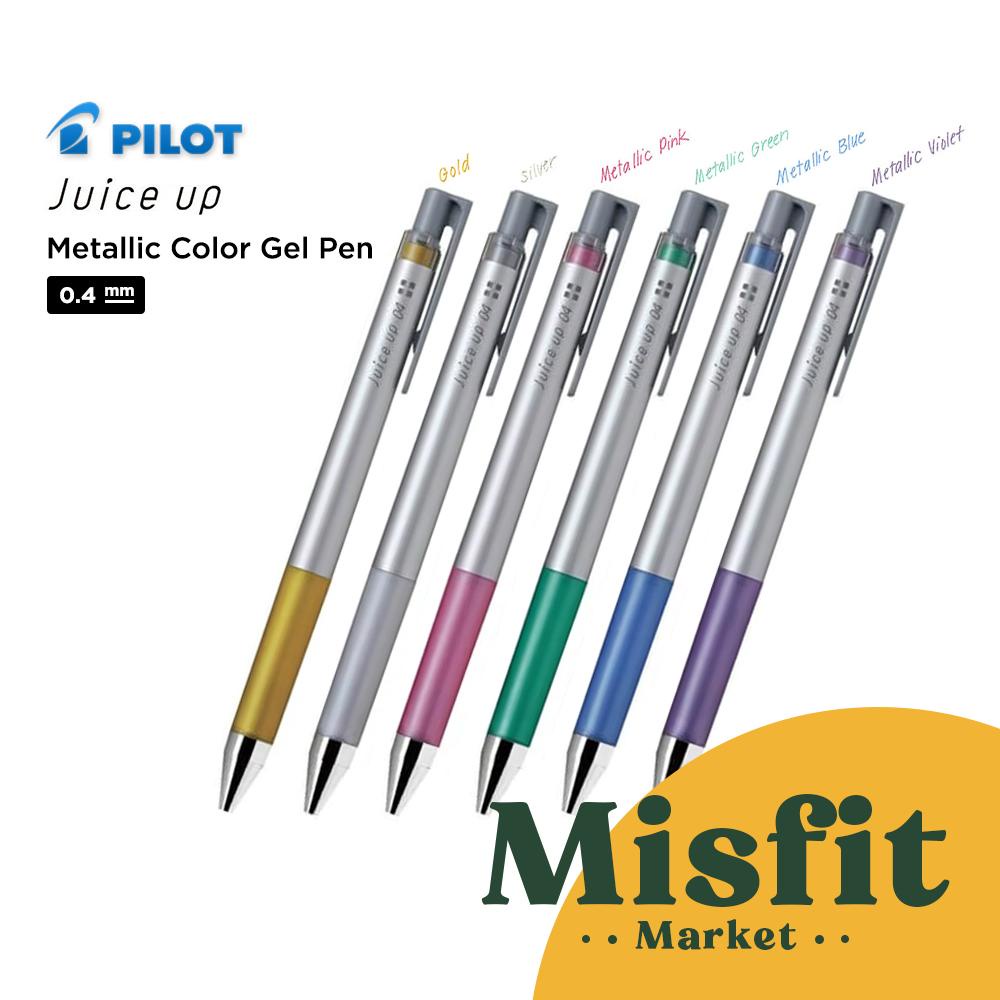 

Pilot Juice Up 04 0.4 mm Metallic Color Gel Pen Pulpen Gel 0.4 mm