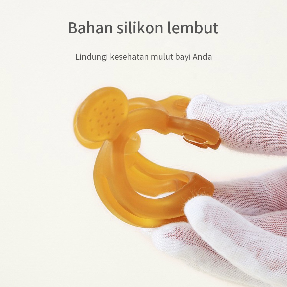 Ivorybaby Teether bayi gelang BPA free mainan gigitan bayi bahan silicone