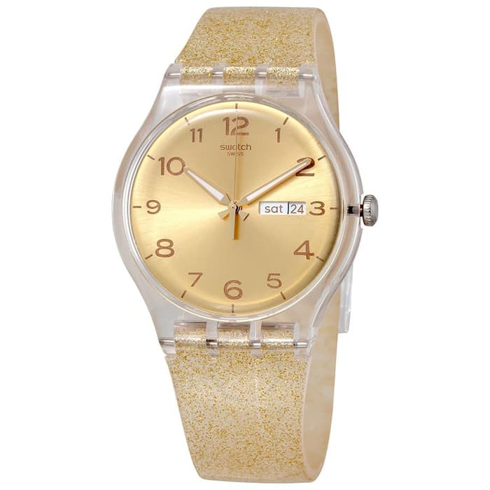 Jual SWATCH SUOK704 - Jam Tangan Pria - Gold Indonesia|Shopee Indonesia