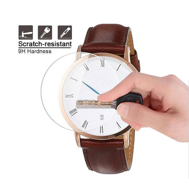 Tempered Glass Protective Film Guard For Daniel Wellington DW Watch Screen Protector Cover Diameter 26mm 28mm 30mm 32mm 34mm 36mm 38mm 40mm