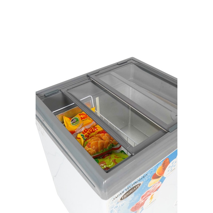 Frigigate CF-120SDF LV Chest Freezer Sliding Door Flat 100 Liter CF120