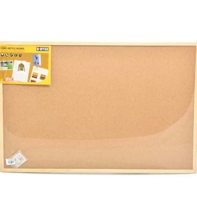 

~~~~~] Papan Buletin 90x60 cm Cork Board Bi-Silque