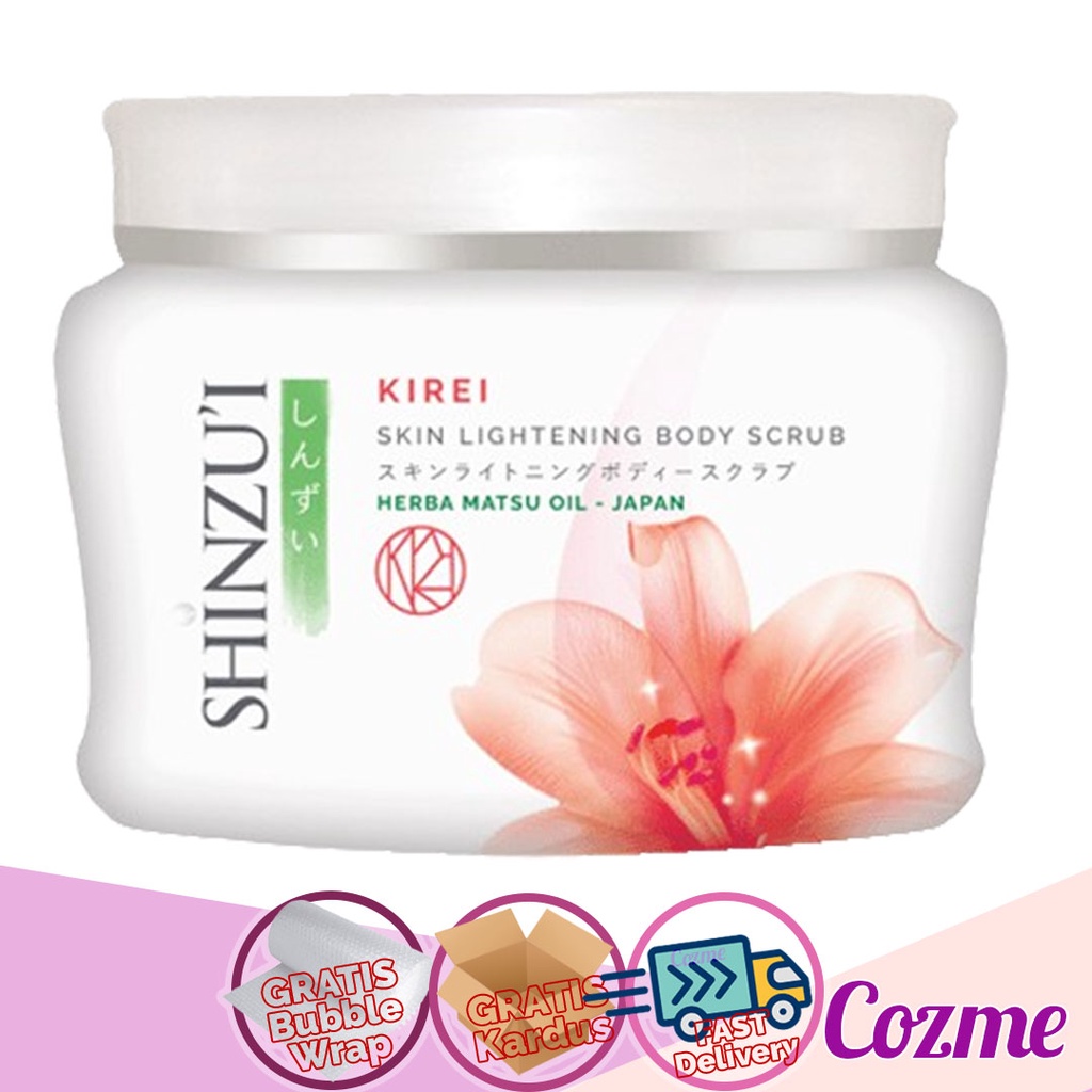 Shinzui Skin Lightening Body Scrub 200gr