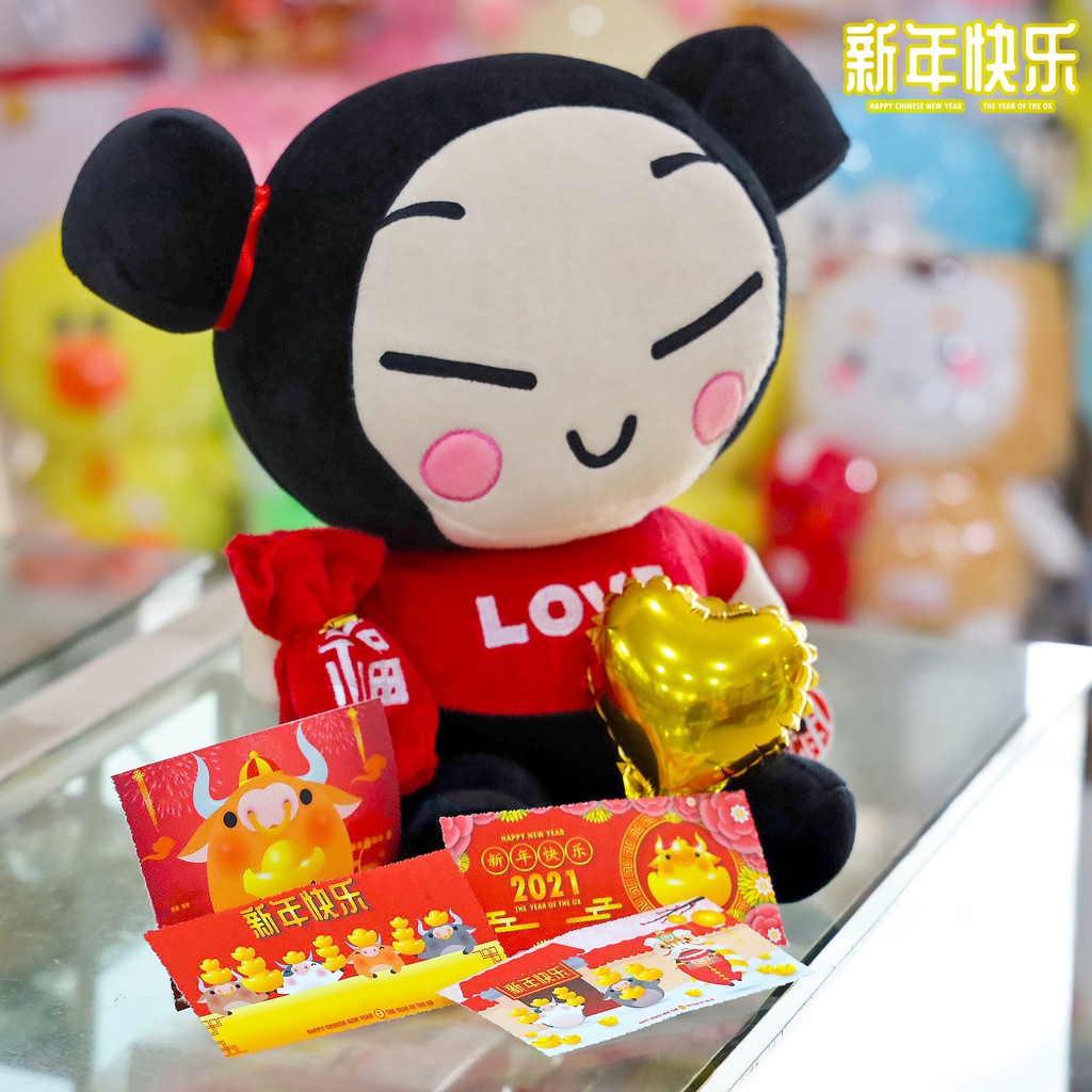 Pucca Lucky Doll Lunar New Year Best Wishes