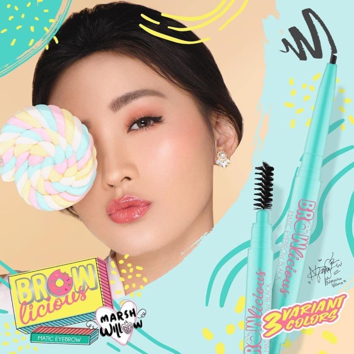 MARSHWILLOW Browlicious Eyebrow Matic / Pensil Alis By Natasha Wilona