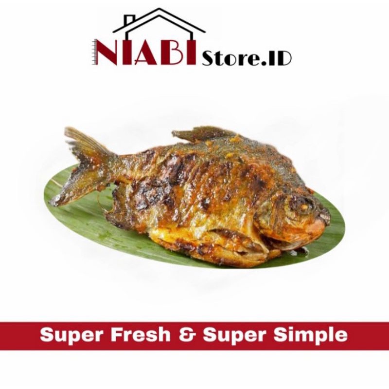 

IKAN BAWAL BAKAR 1 EKOR